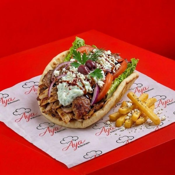 Combo Gyro on Pita