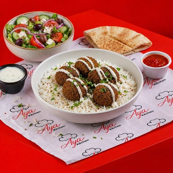Falafel over Rice