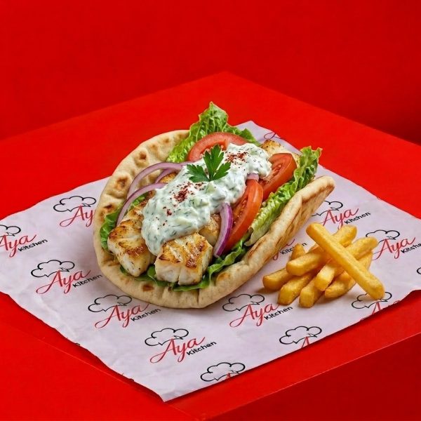 Fish on Pita